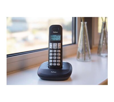 Profoon dect-telefoon met 1 handset zwart PDX1100