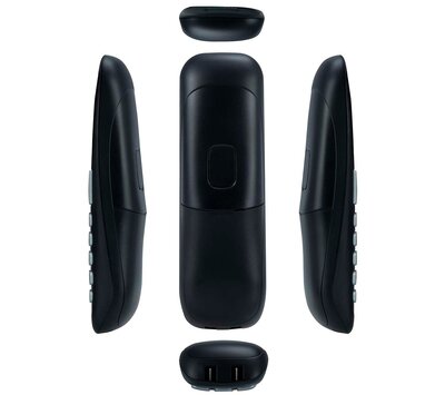 Profoon dect-telefoon met 1 handset zwart PDX1100