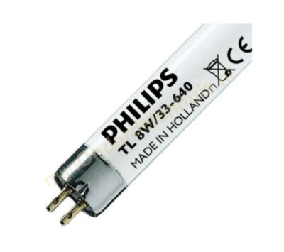 Philips Mini TL 8W 33/640 -29cm- koel wit