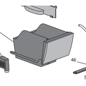 Krups DeLonghi opvangbak van koffiemachine AS00007111