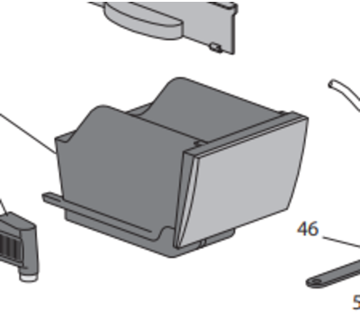 DeLonghi opvangbak van koffiemachine AS00007111