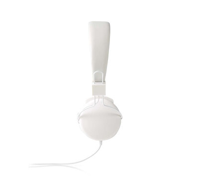 Nedis hoofdtelefoon bedraad HPWD1100WT wit