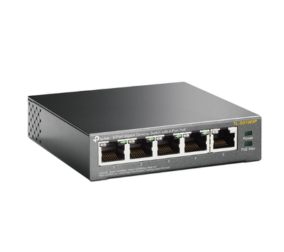 TP-Link 5 poort switch 1000Mbps met POE TL-SG1005P