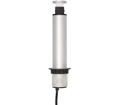 Brennenstuhl drievoudige TCD met bureaudoorvoer + 2x USB 2 meter kabel 1396200013