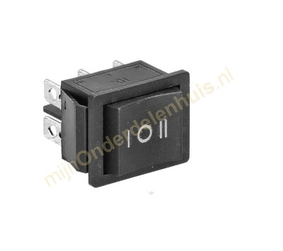 Universele wipschakelaar inbouw 2 standen