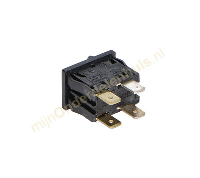 DeLonghi inbouwschakelaar dubbelpolig 5132112500