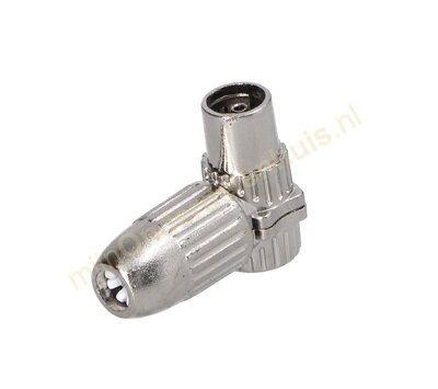 Axing stekker voor coax-kabel female CKK4-00