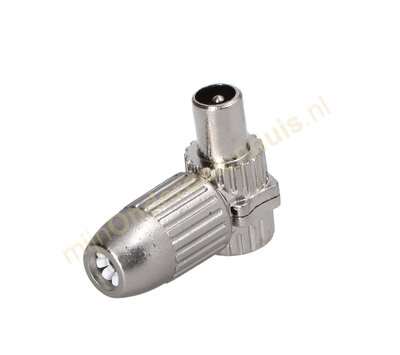 Axing stekker voor coax-kabel male CKS4-00