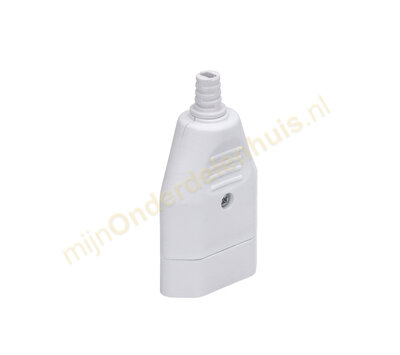 Eurostekker contra plat wit