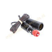 Universeel Universele autostekker verlengkabel 12 Volt, max. 2A  370787