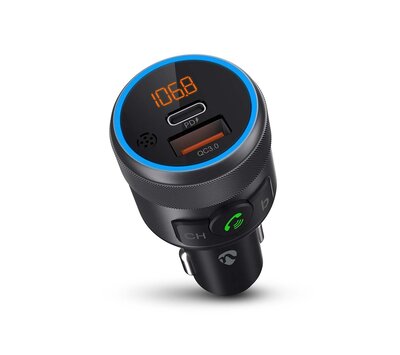 Nedis FM-transmitter voor in de auto CATR3024BK