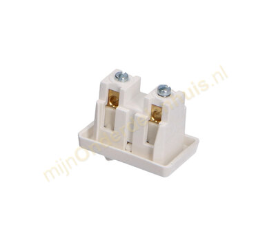 Universele wipschakelaar inbouw wit