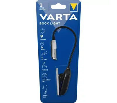 Varta LED leeslamp met clip 16618101421