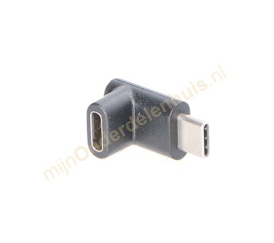 USB C stekker naar USB C contra haaks