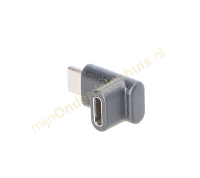 USB C stekker naar USB C contra haaks