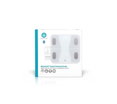 Nedis SmartLife weegschaal BTHPS11WT