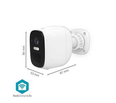 Nedis SmartLife camera voor buiten WIFICBO32WT