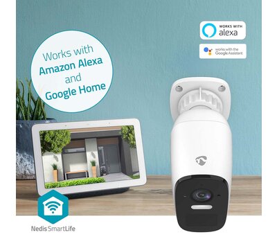 Nedis SmartLife camera voor buiten WIFICBO32WT
