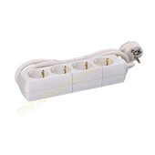 VB VB tafelcontactdoos 4-voudig 1.5m wit 41165