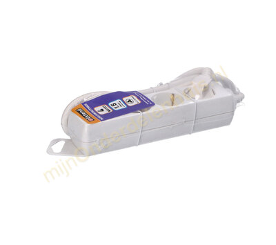 VB tafelcontactdoos 4-voudig 1.5m wit