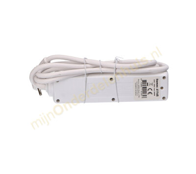 VB tafelcontactdoos 4-voudig 1.5m wit 41165