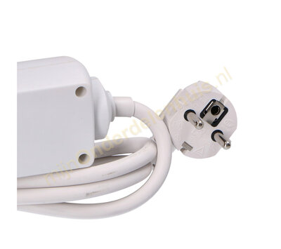 VB tafelcontactdoos 4-voudig 1.5m wit