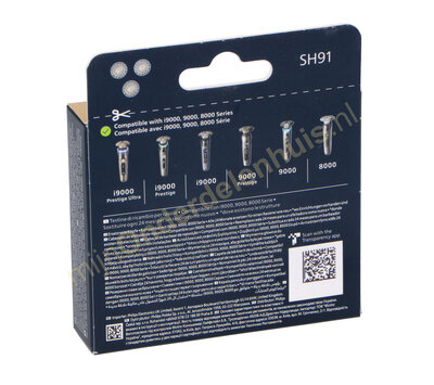 Philips scheerkop van scheerapparaat 880009150010 SH91/50