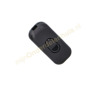 Kopp snoerschakelaar zwart 85084