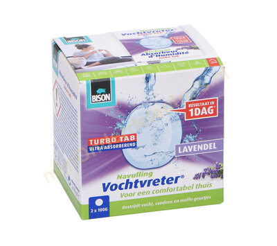 Bison vochtvreter Ambiance turbo tab lavendel 6313271