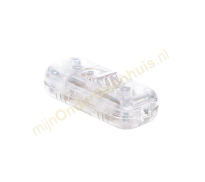 Snoerschakelaar transparant 51223
