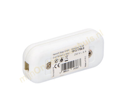Kopp snoerschakelaar wit 85083