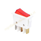 InterBär Universele wipschakelaar met controlelampje 3652-807.22 wit