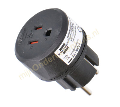 Brennenstuhl reisstekker Amerika > Nederland 1508520