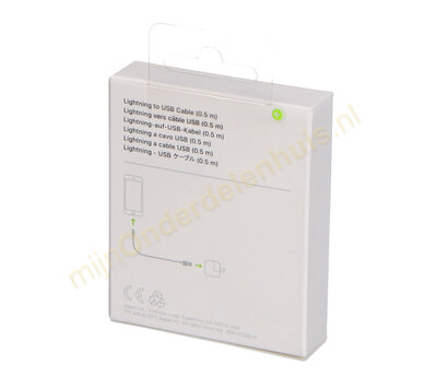Apple Lightning naar USB-A laad-/ data kabel  0.5m  ME291ZM/A
