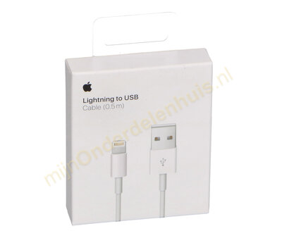 Apple Lightning naar USB-A laad-/ data kabel  0.5m  ME291ZM/A