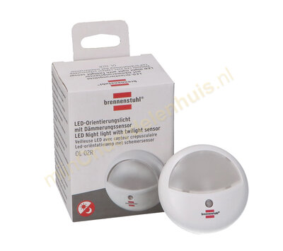 Brennenstuhl LED nachtlamp met schemersensor 1173210