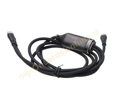 USB-C naar 2x USB-C verloop kabel 100W 1m 559131