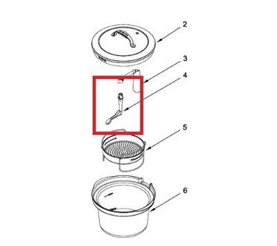 KitchenAid mengarm van Multicooker W10726709