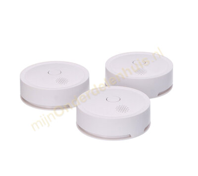 Alecto draadloze koppelbare rookmelder 3-pack A005014