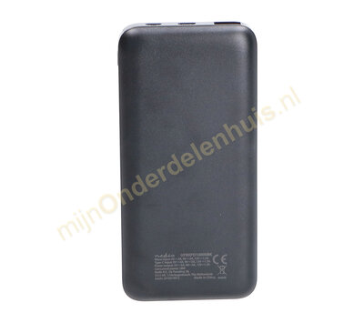 Nedis powerbank 10000 mAh USB UPBKPD10000BK