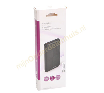 Nedis powerbank 10000 mAh USB UPBKPD10000BK