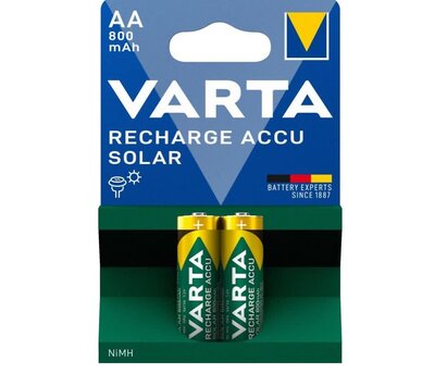 Varta oplaadbare batterij AA 1.2V 800mAh solar