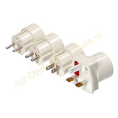 Universeel Universele reisstekkerset zonder randaarde