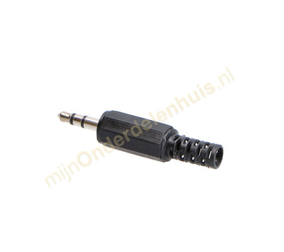 Jackplug 3.5mm stereo soldeer