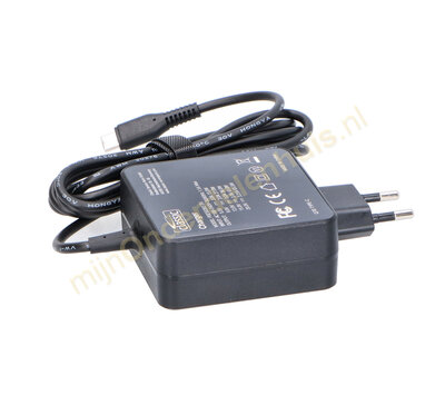 Universele laptopadapter USB-C 5-20V 65W 3.25A