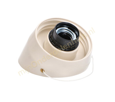 Corodex schroefrand schuin 60W / E27 + trekschakelaar