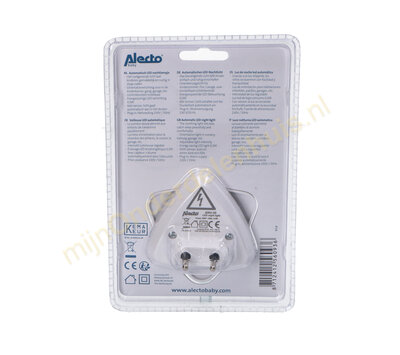 Alecto nachtlamp met schemerschakelaar LED A003330 ANV-20