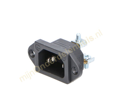 Universele voedingsstekker contra voor apparaten C14