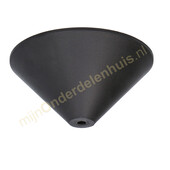 Universeel Universele plafondkap zwart 54053