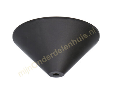 Universele plafondkap zwart 54053